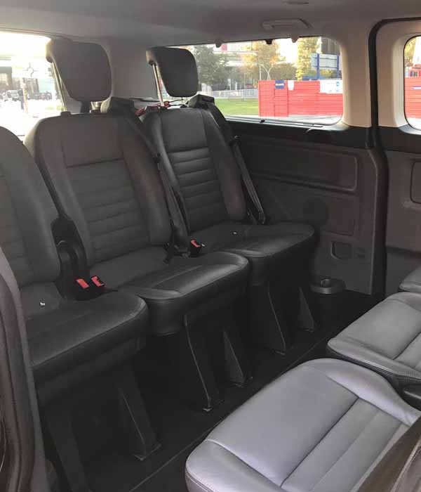Minivan barcelona 7 seater