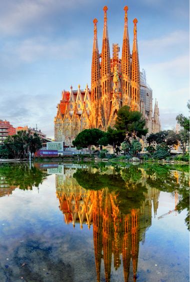 Tourist routes through Barcelona